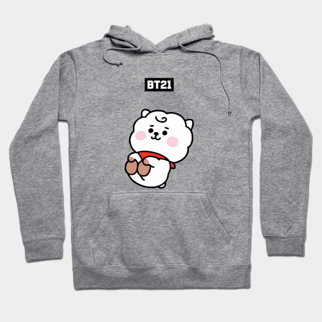 bt21 bts exclusive design 73 Hoodie by Typography Dose